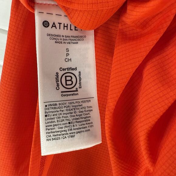 NWOT Athleta Grid Knit Tank Trillium Red WOMENS SIZE SMALL 602644 Summer 2025 - Picture 8 of 10